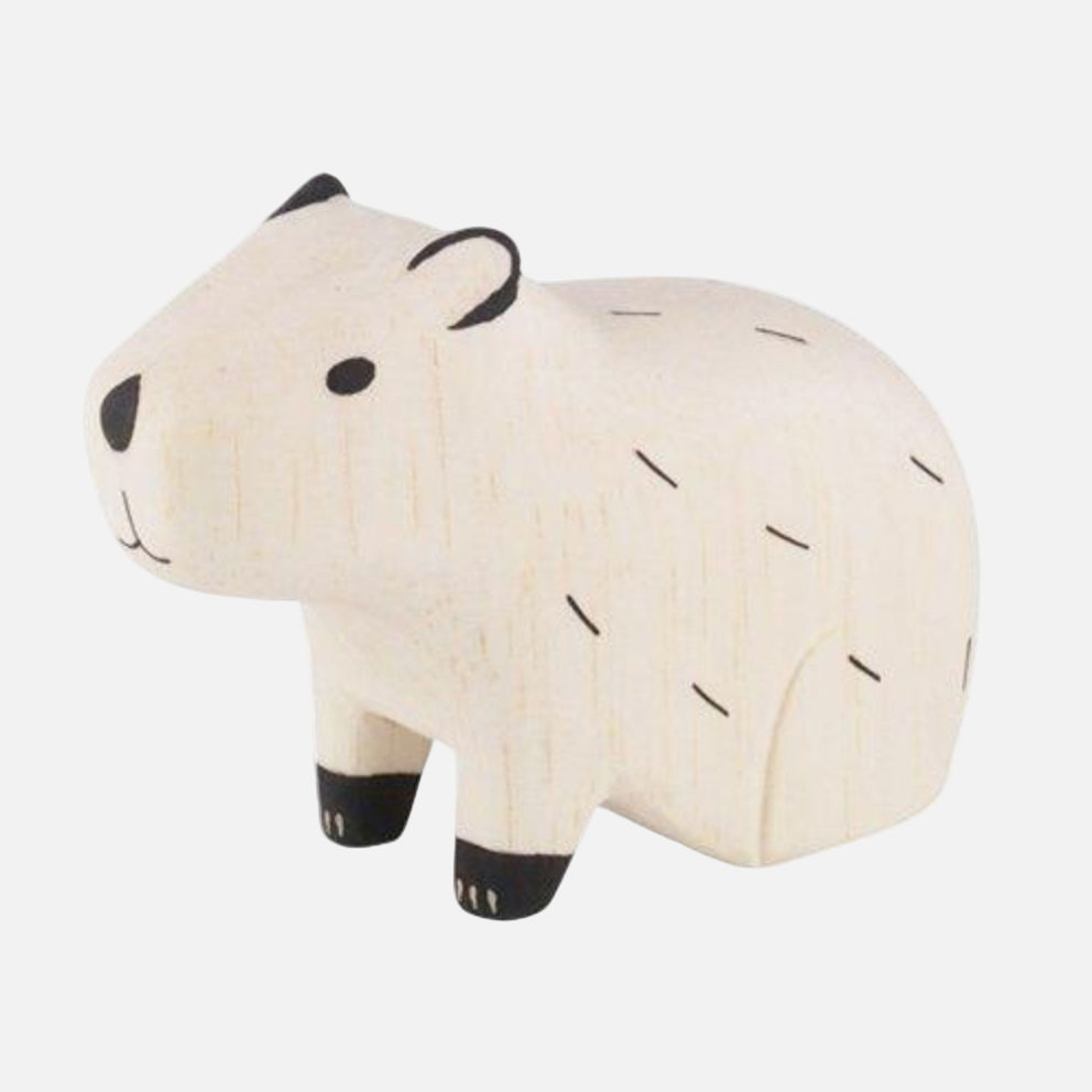 Wooden Figurine - Capybara