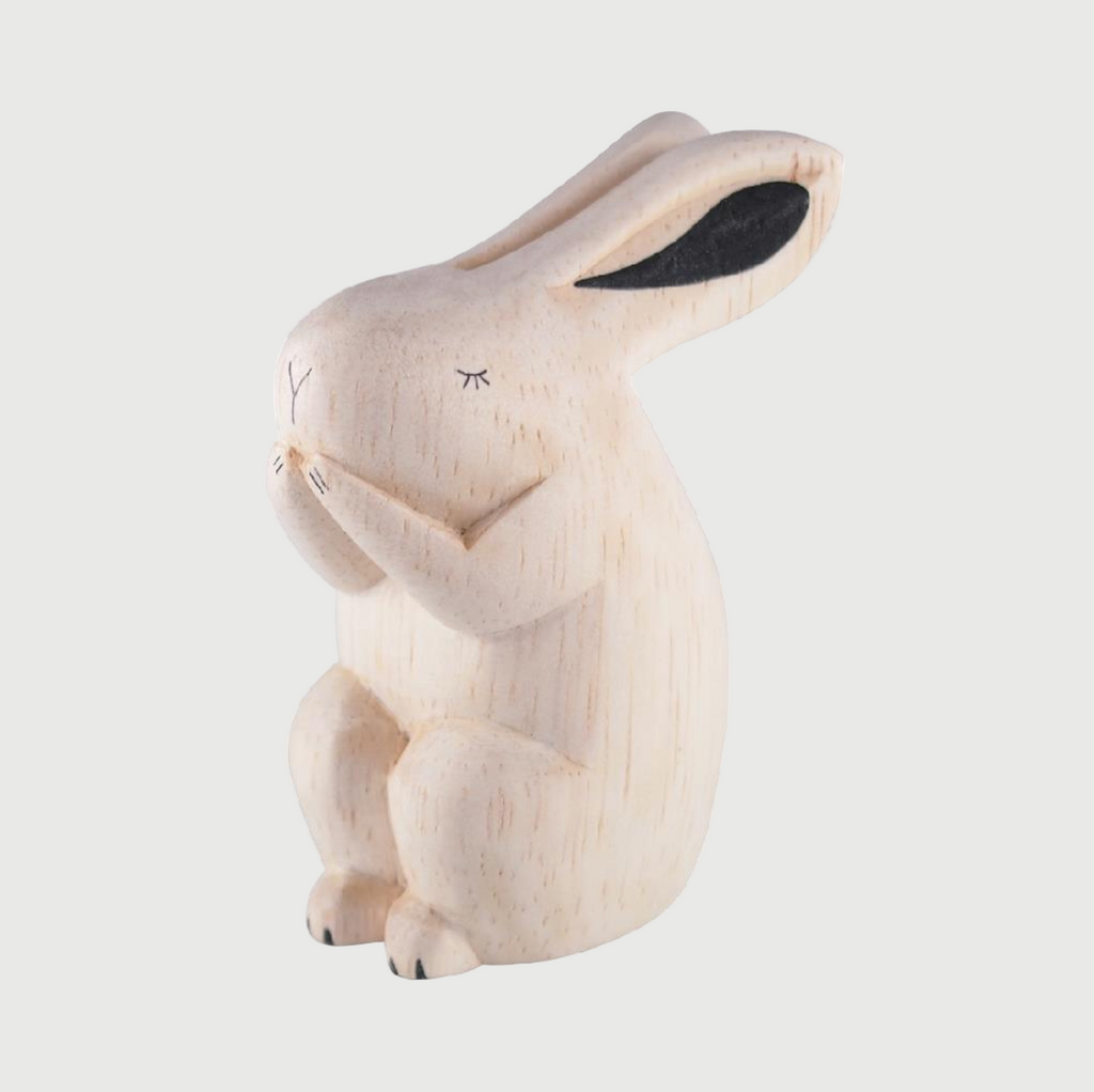 Wooden Figurine - Rabbit