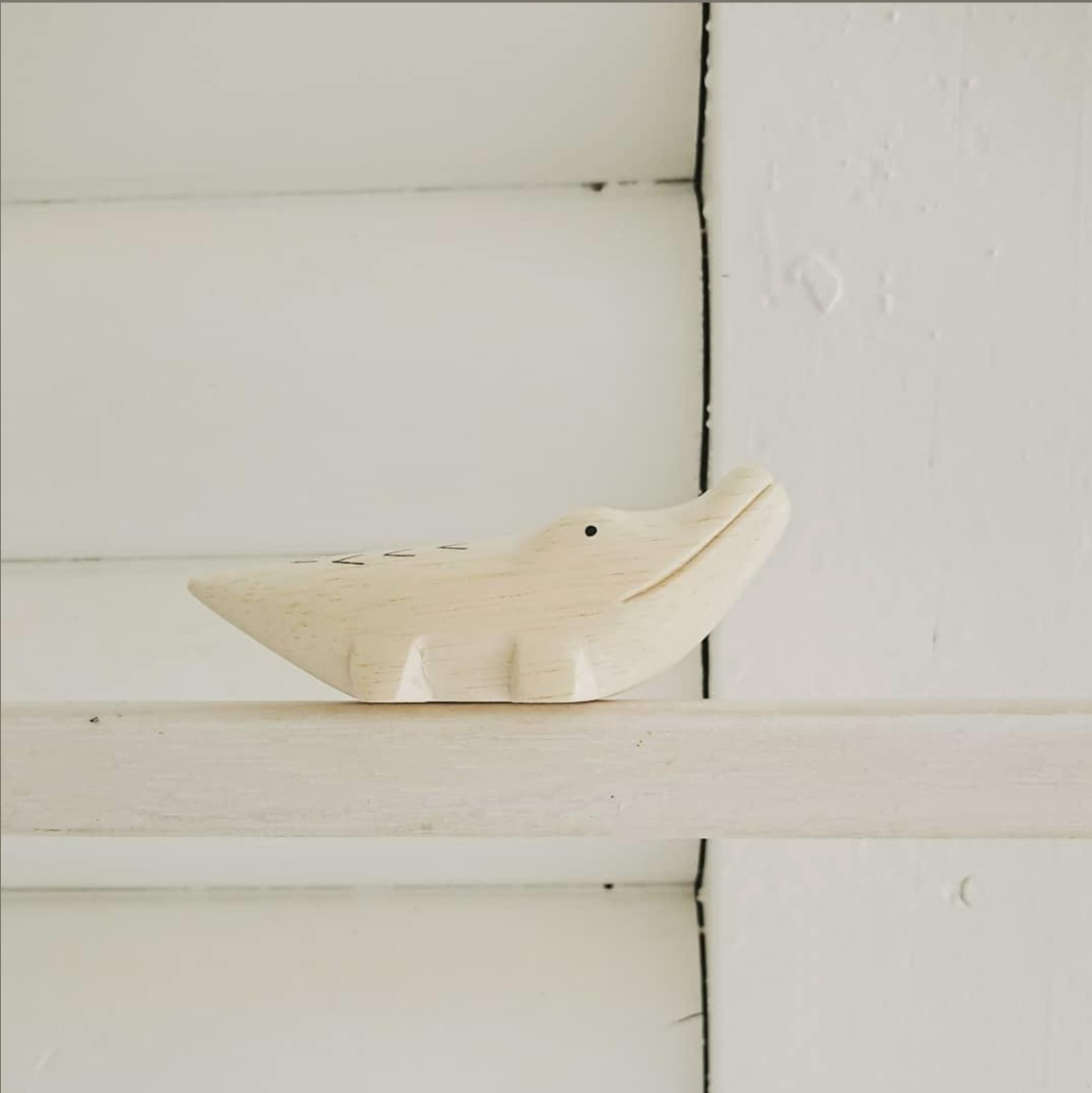 Wooden Figurine - Crocodile