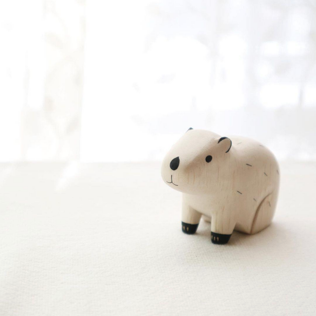 Wooden Figurine - Capybara